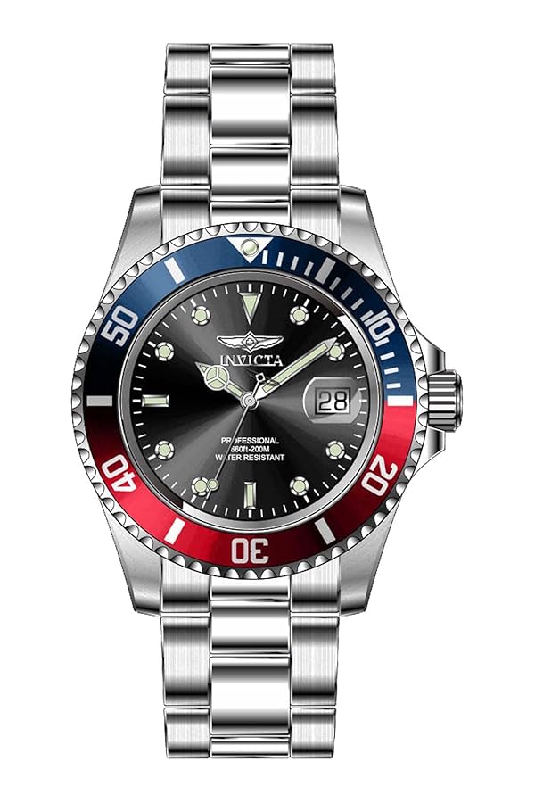 ④Invicta 0513 腕時計 Amazon.com: INVICTA Pro Diver Men 40mm Stainless Steel Steel